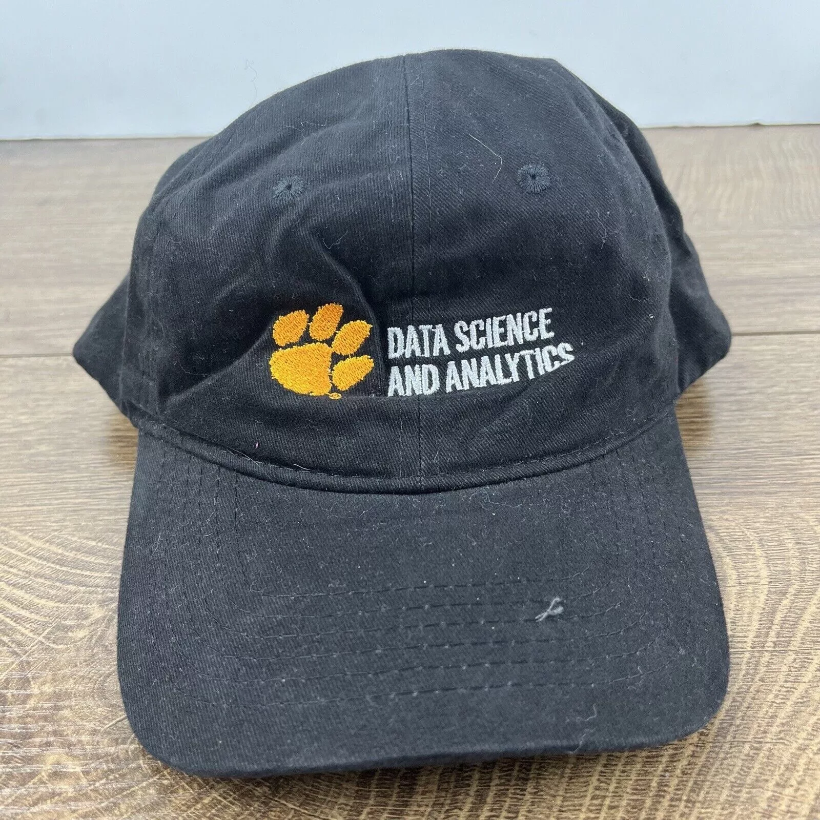 Other Hats Other Clemson Data Science Analytics Hat Adjustable Hat Black Hat