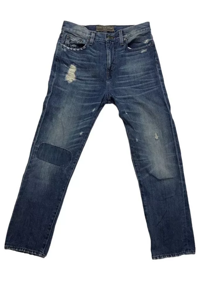 Vintage Denim Vintage Point Sur Denim Blue