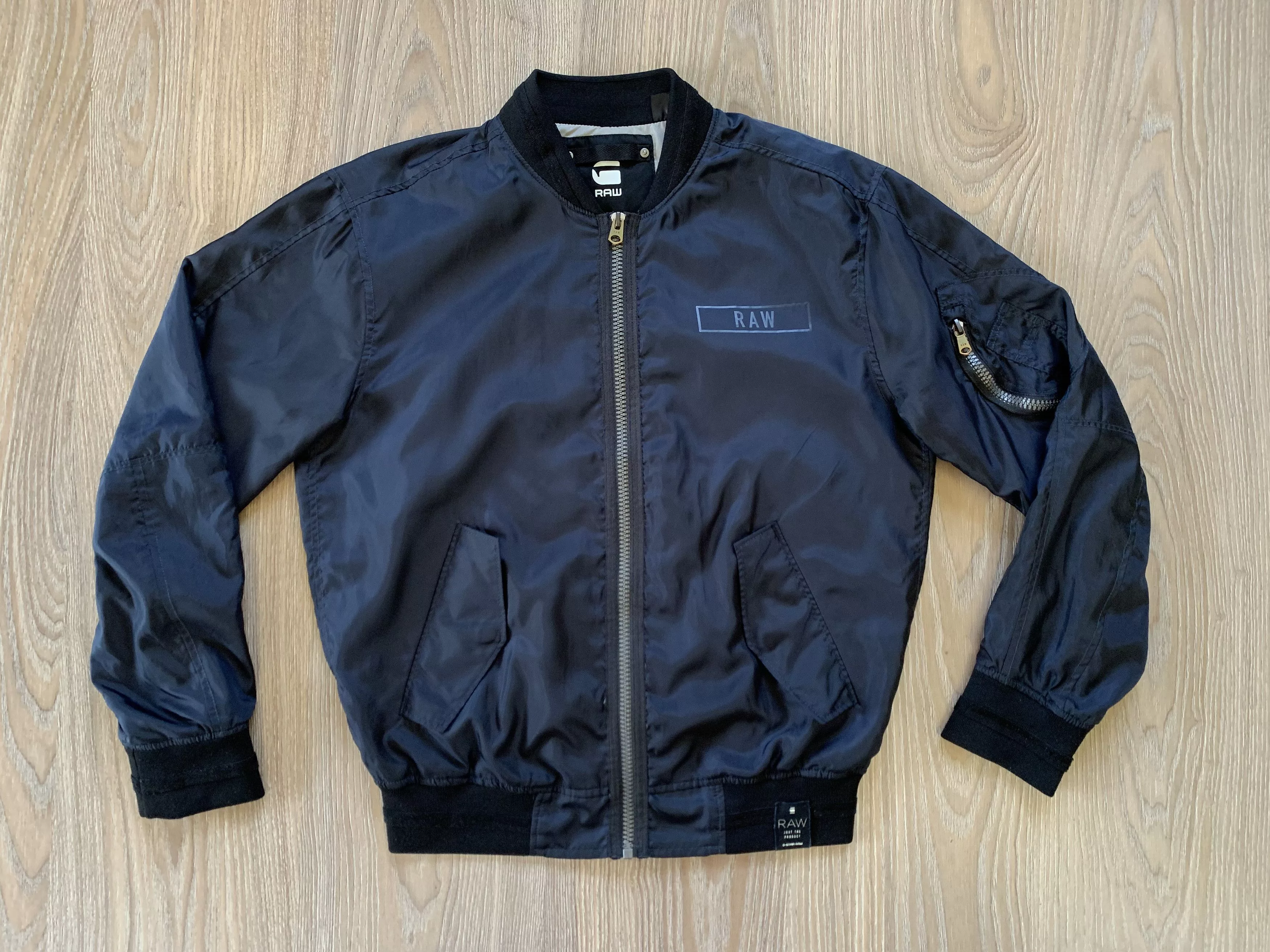 G-Star Bombers G-Star Light Bomer Jacket Blue Streetwear