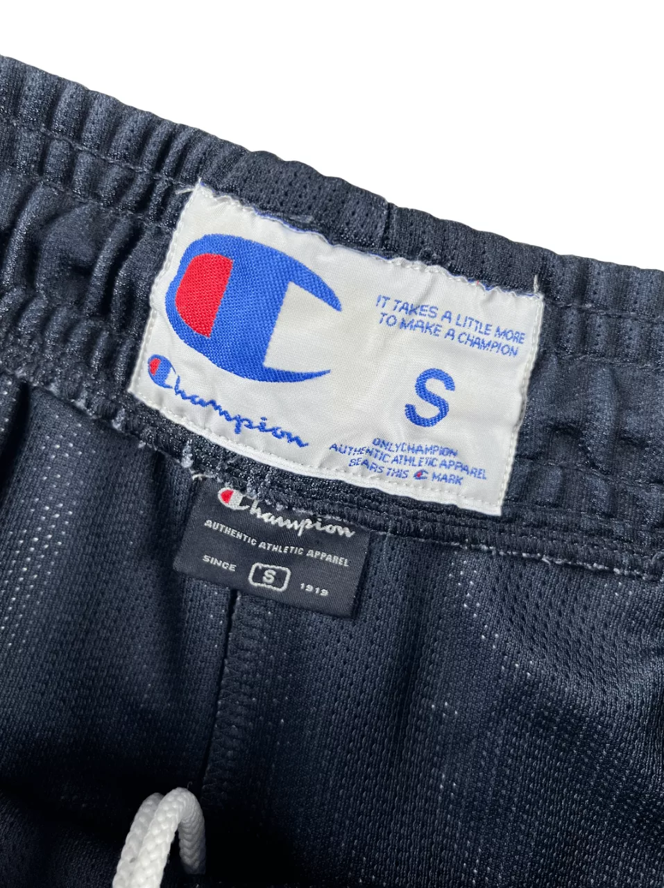 Champion × Vintage Vintage Champion Shorts S Blue