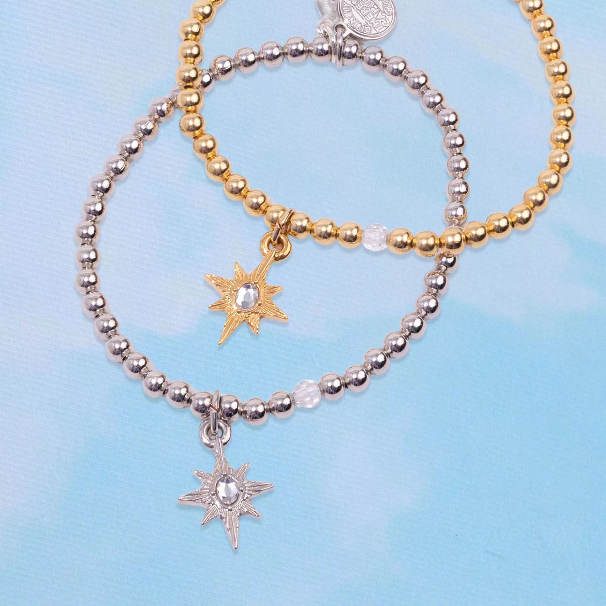 North Star Beaded Bracelet