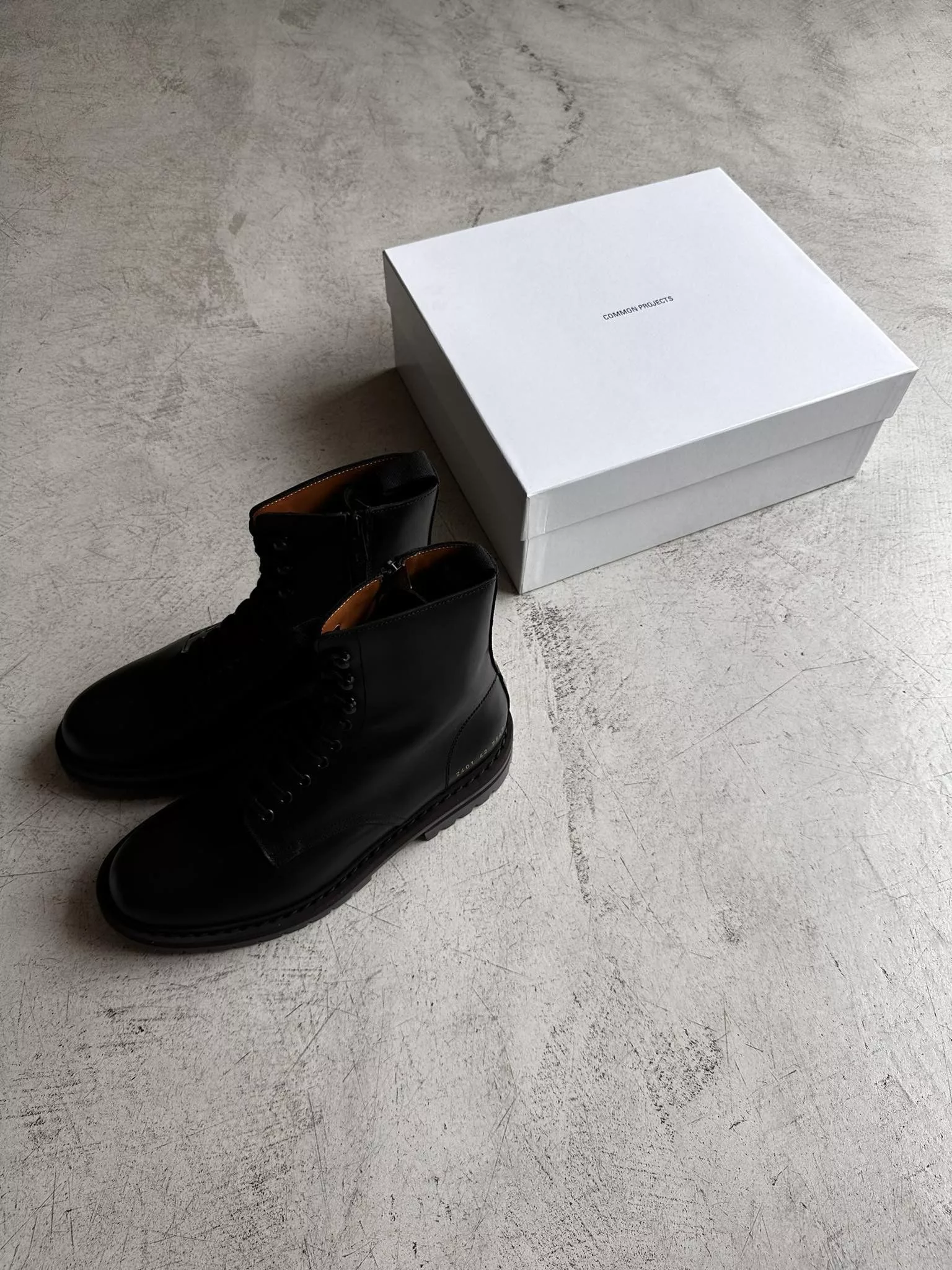 Common Projects Boots Common Projects Combat Boot Black 2401 7547 US 12 EU 45