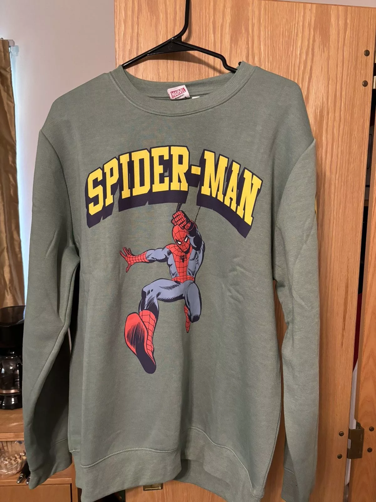 Marvel Comics Sweatshirts Hoodies Marvel Comics Spiderman Hoodie Green