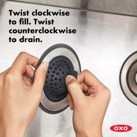 2 in 1 Sink Strainer & Stopper