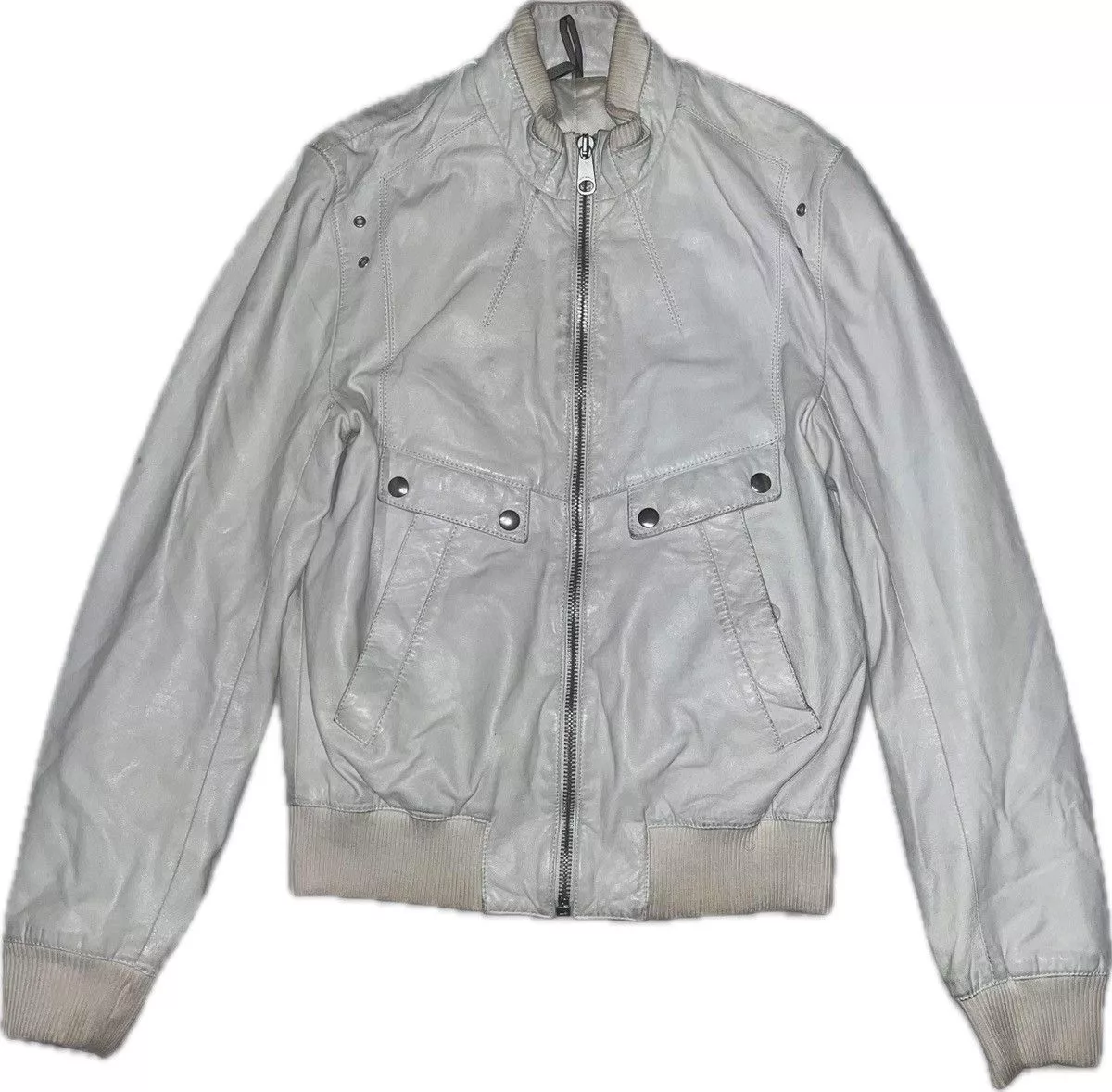 Dior Leather Jackets Dior 08ss Leather Rider White