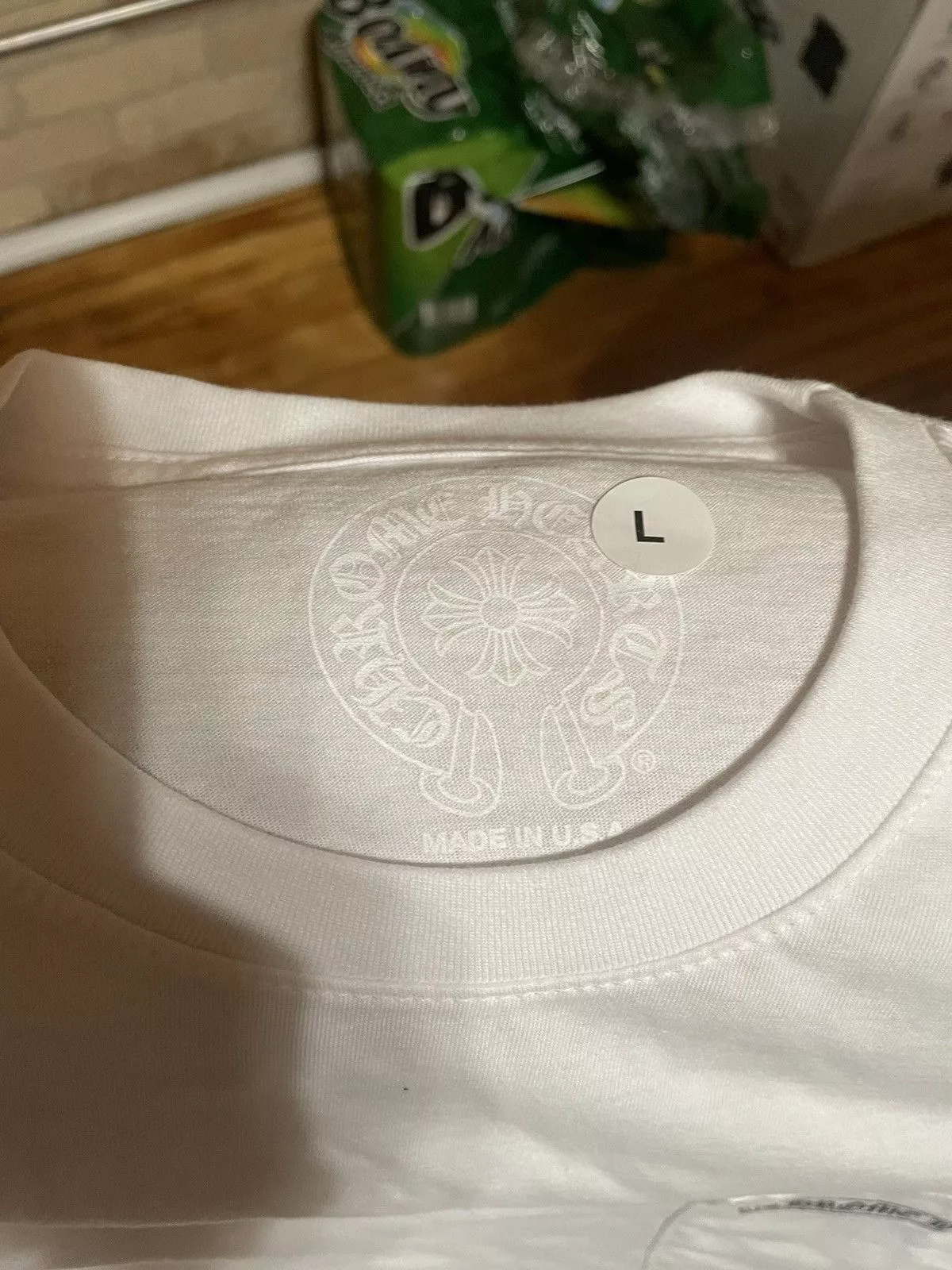 Chrome Hearts Short Sleeve T Shirts Chrome hearts White