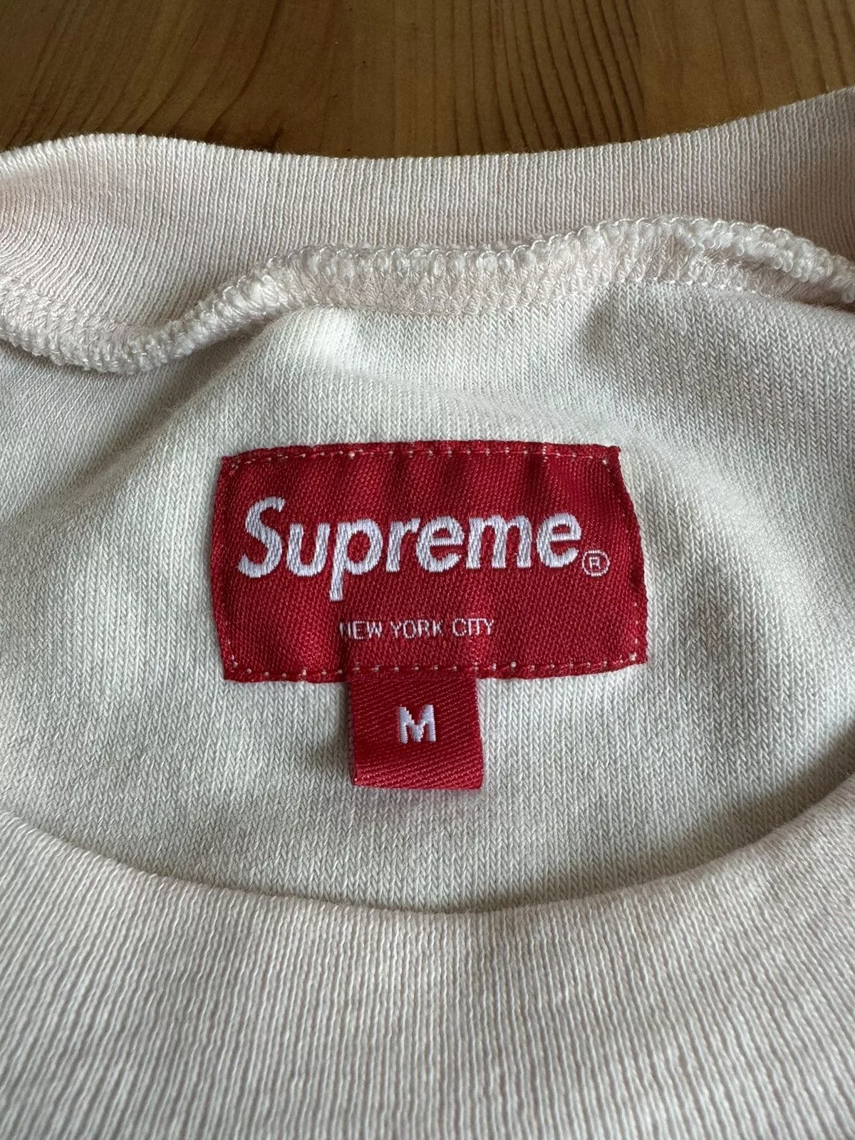 Supreme Short Sleeve T Shirts Supreme Terry Tee Pink