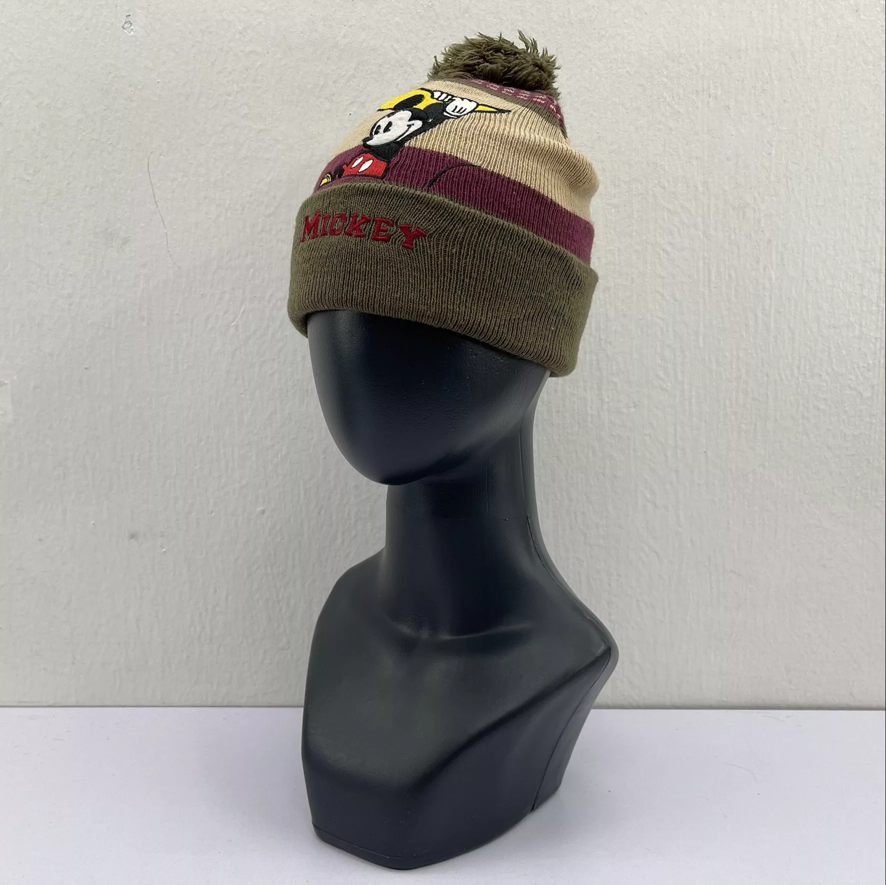 Disney Hats Disney × Japanese Brand × Mickey Mouse Mickey Mouse Beanie Hats-C344 Multi