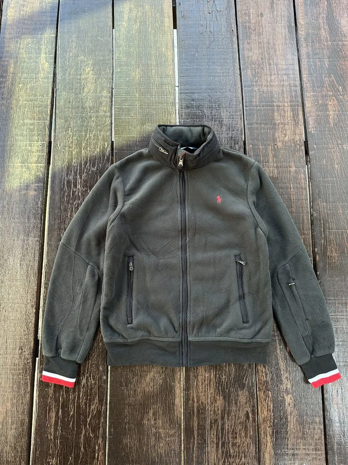 Polartec Light Jackets Polartec × Polo Ralph Lauren Polo ralph lauren fleece full zipper Black Streetwear