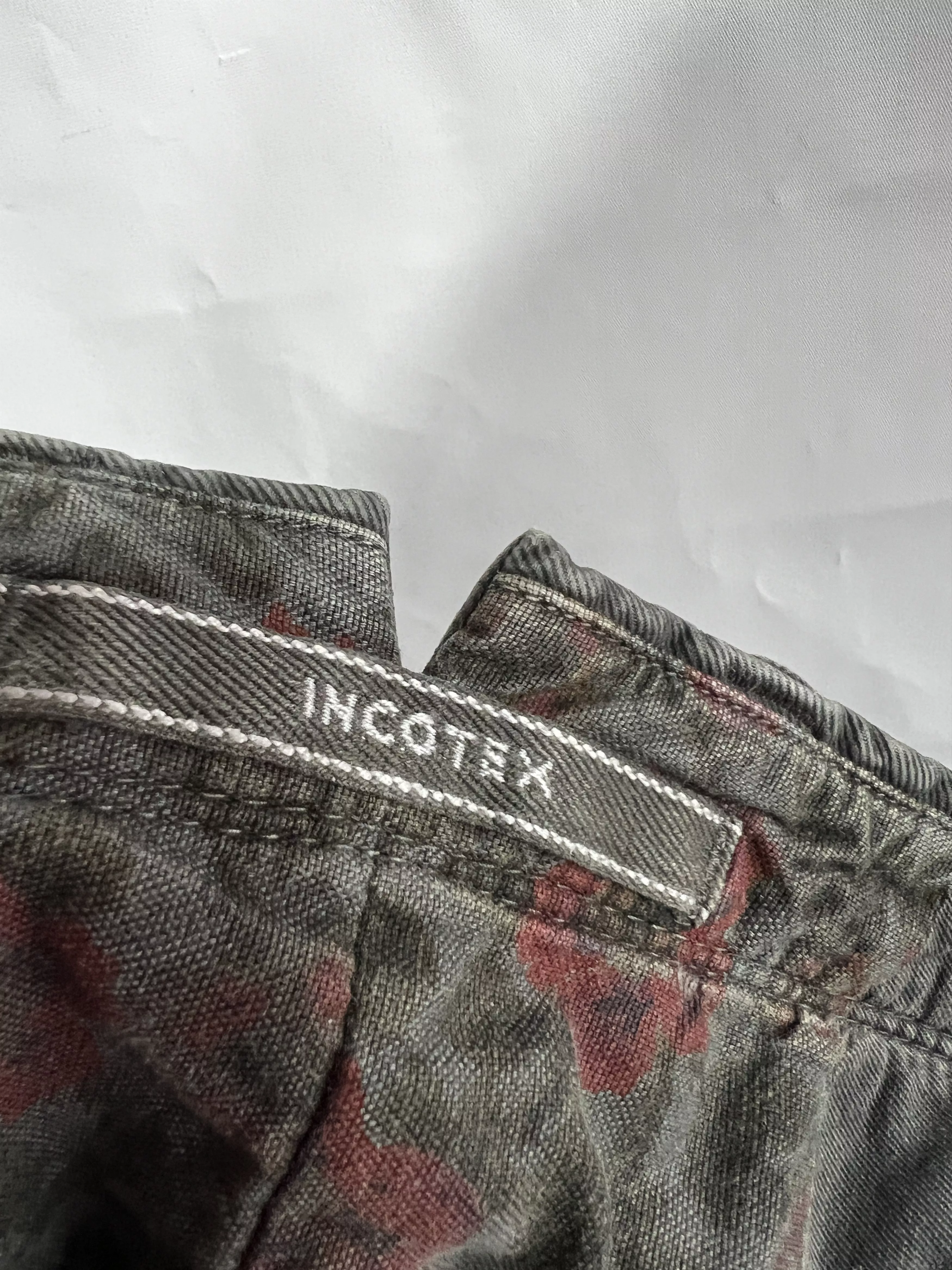Incotex Casual Pants size 36 Slacks Gray