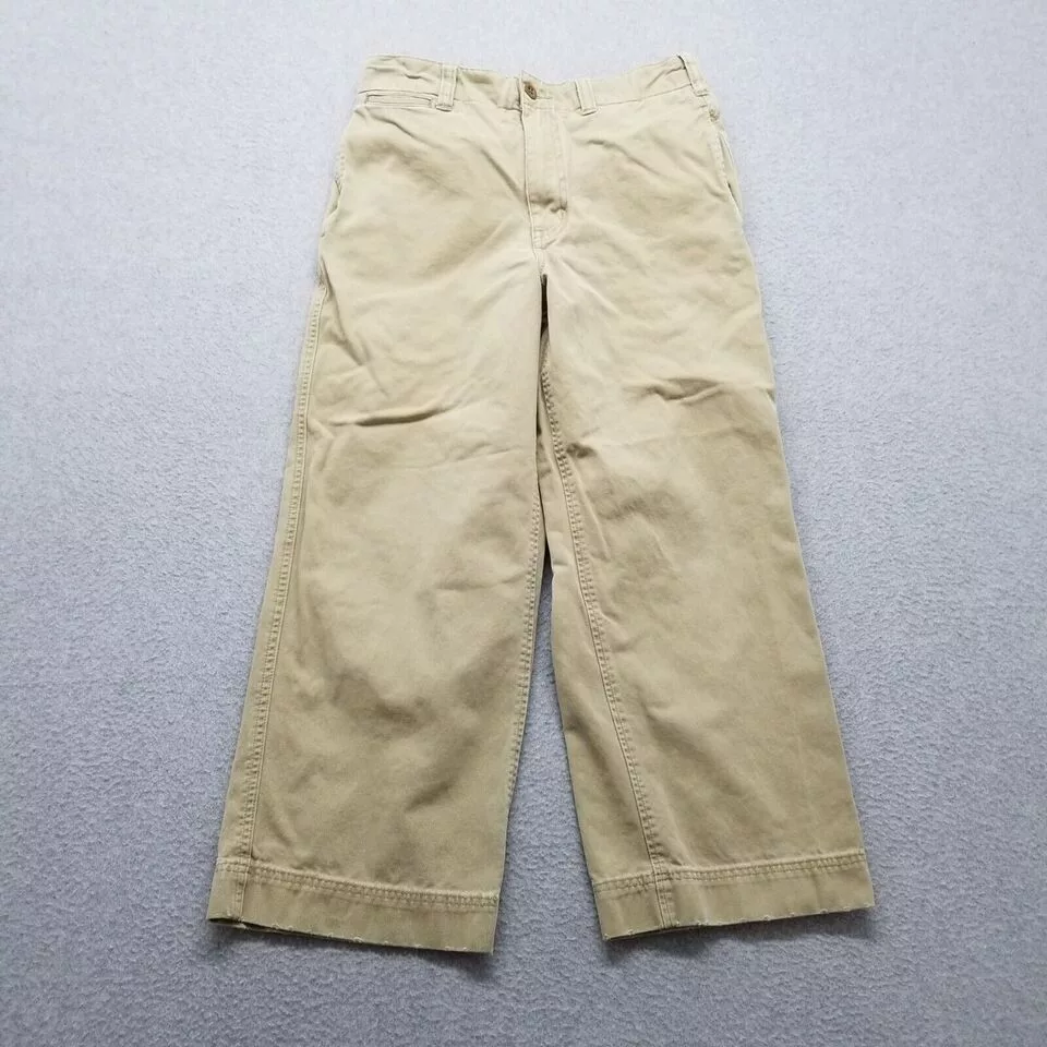 Abercrombie & Fitch Pants Abercrombie & Fitch Womens 12 Khaki Straight Pockets 28x24 Brown