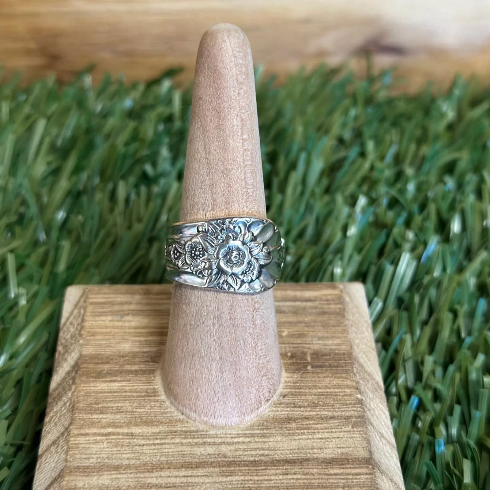 Handmade Rings Handmade Ring size 8.5 Silver