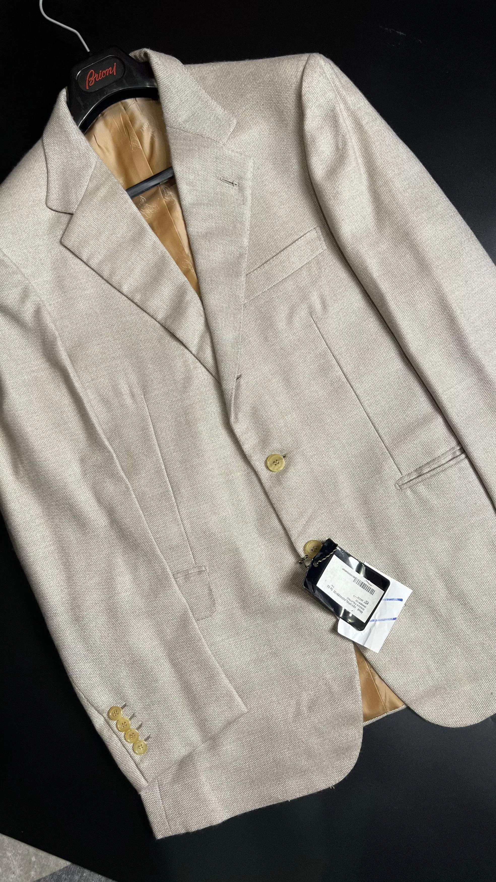 Brioni Blazers Brioni GIACCA PALATINO Beige
