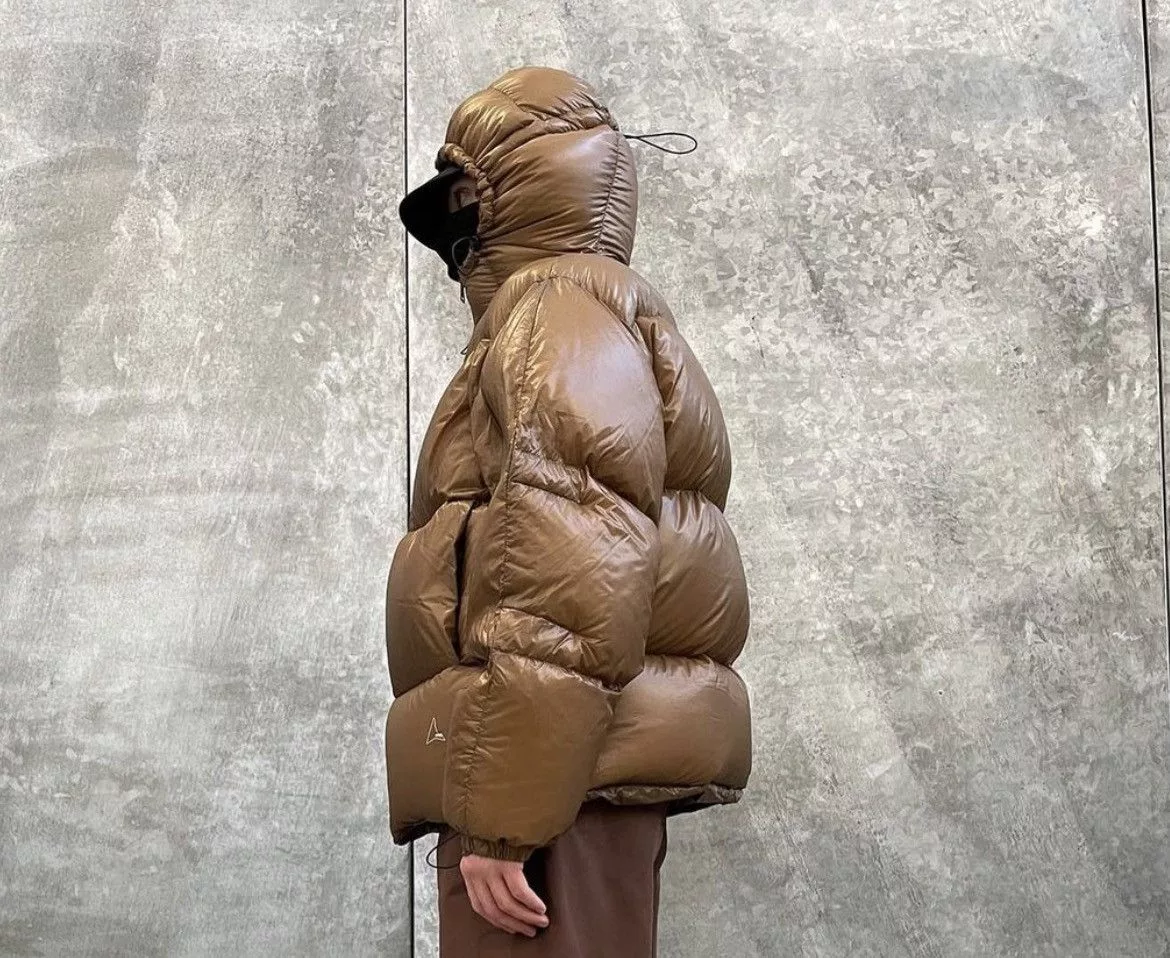 ROA Heavy Coats ROA Hiking Down Puffer Jacket Brown