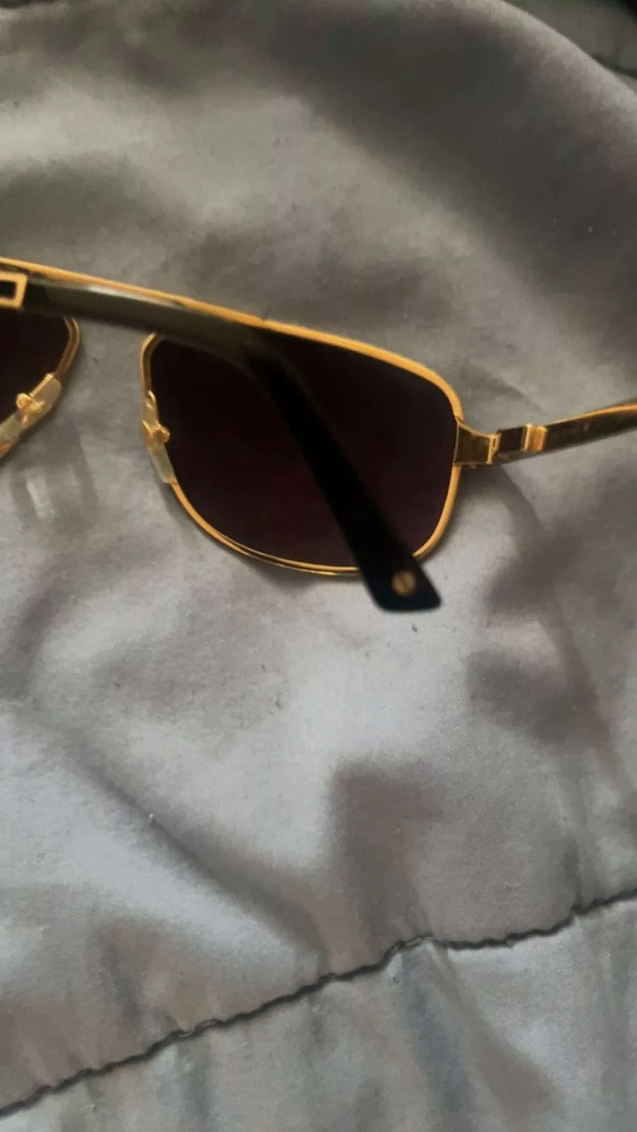 Cartier Glasses Cartier Aviator Gold