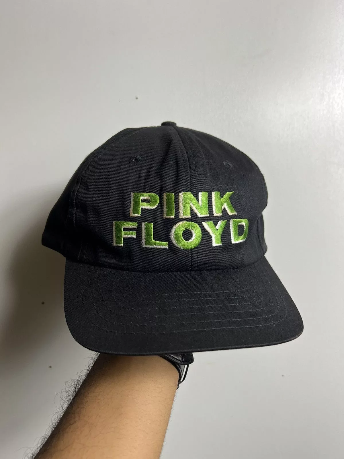 Band Tees Hats Band Tees × Vintage Vintage 90s Pink Floyd Band Hat Black