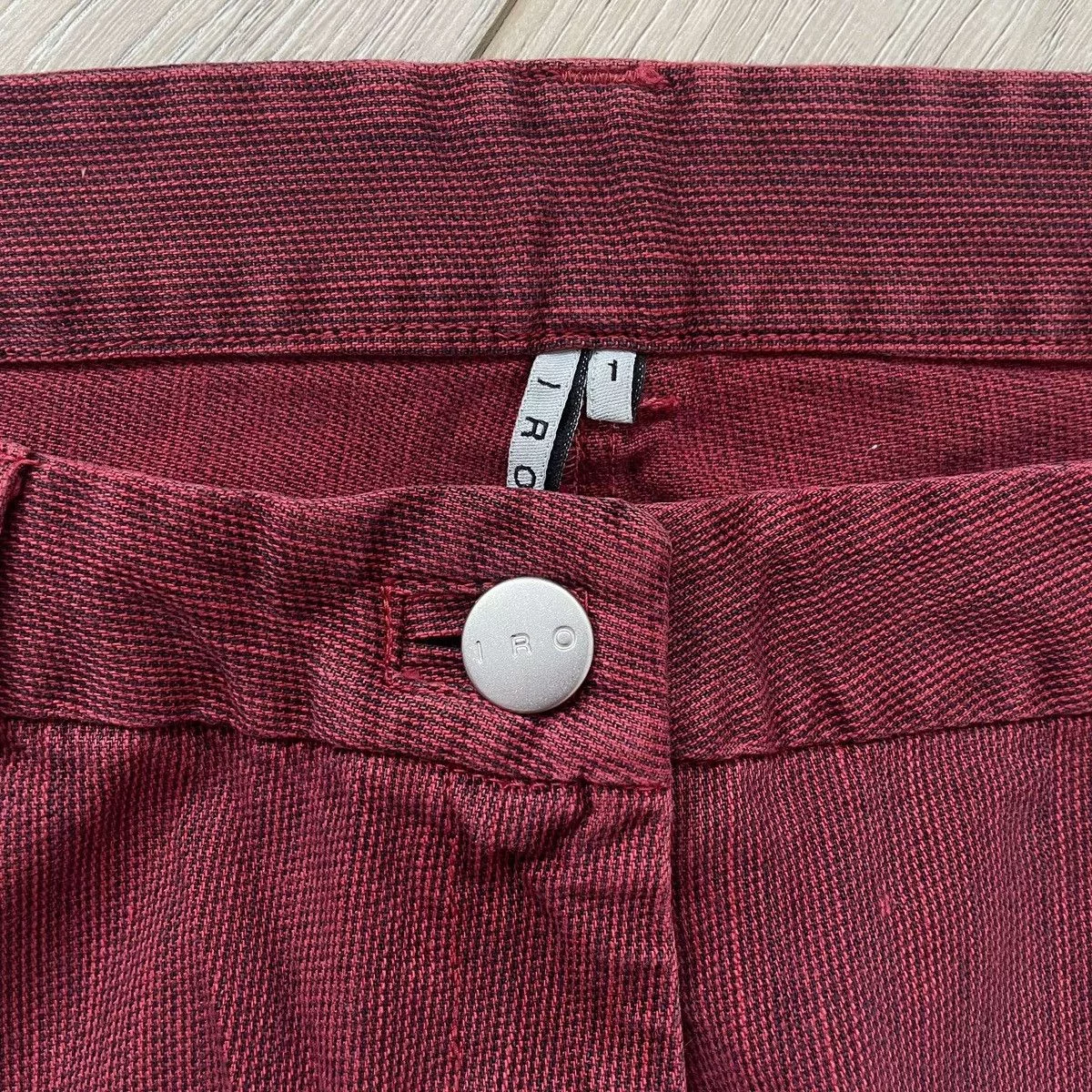 Iro Jeans Iro Red Skinny Jeans