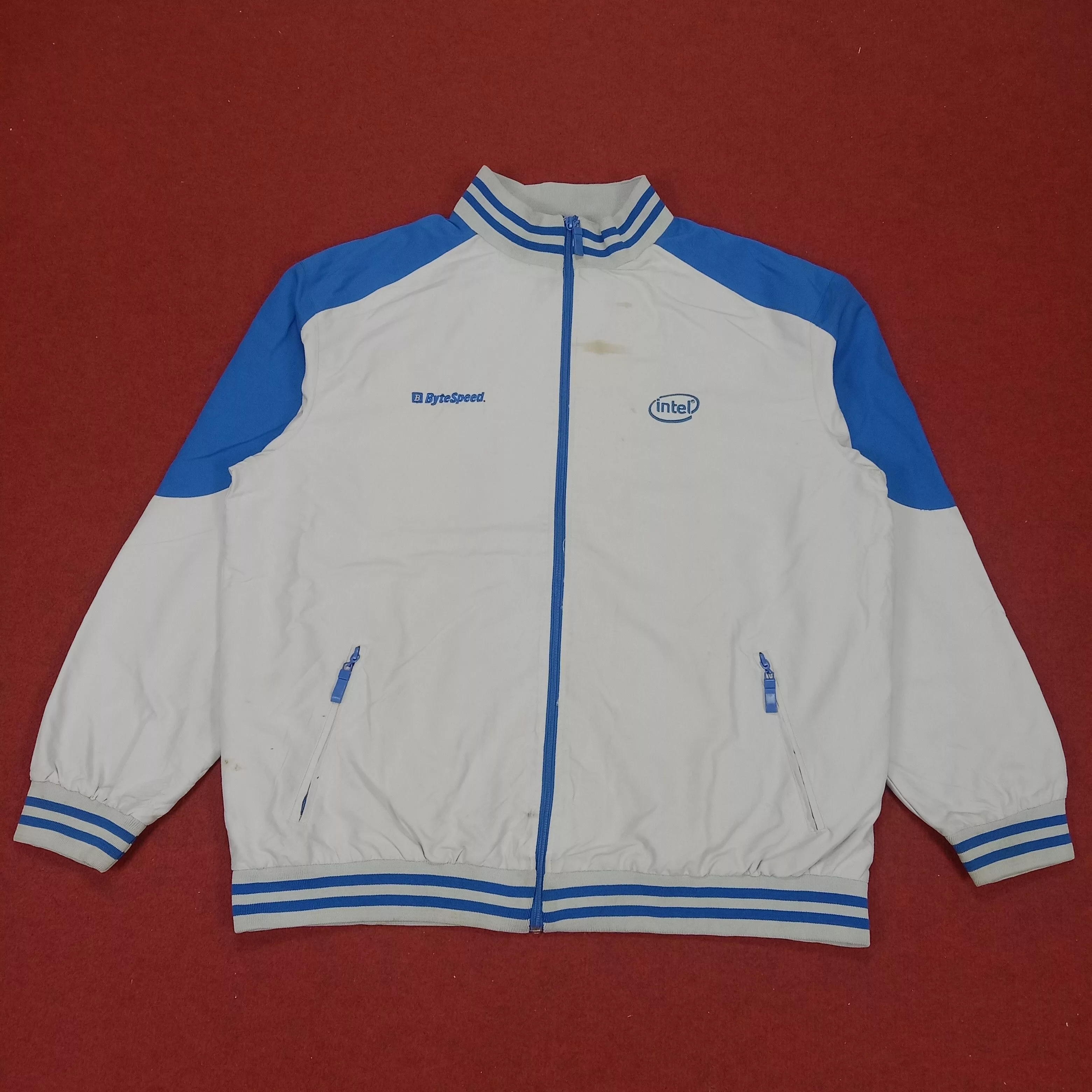 Vintage Light Jackets Vintage Intel Workwear Style Jacket Gray