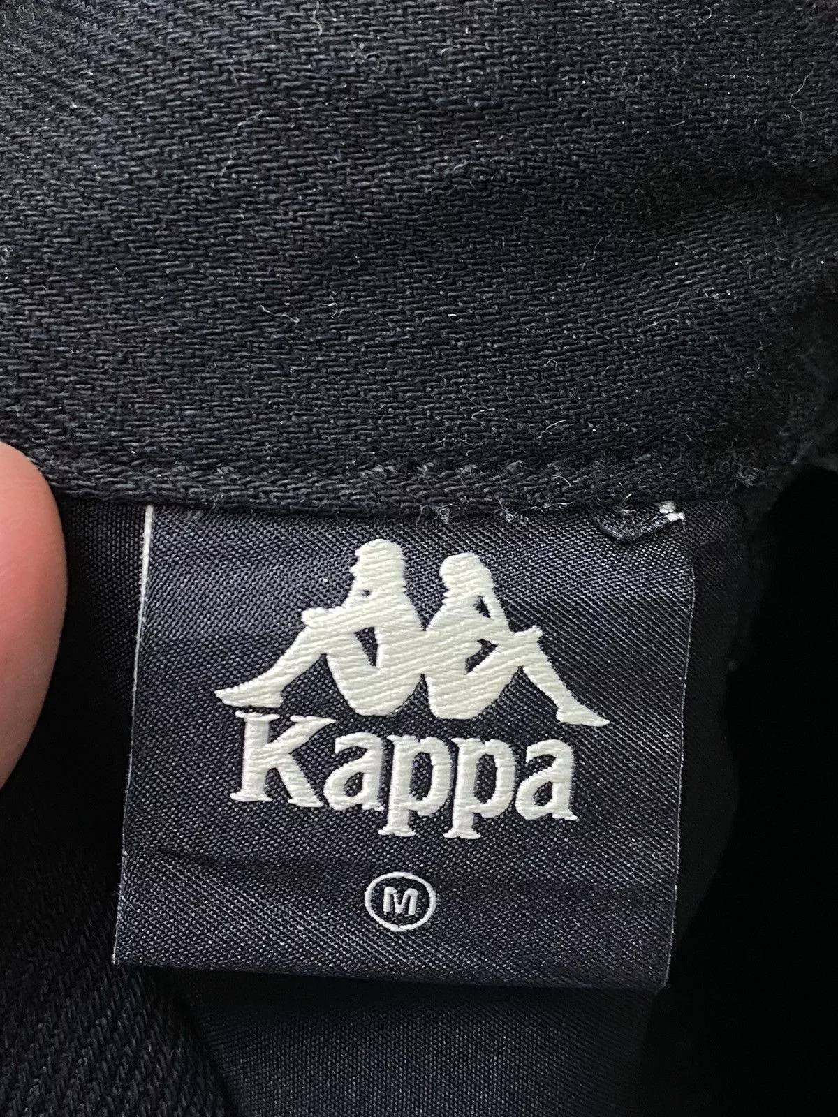 GU Light Jackets GU × Kappa Kappa Button Jacket Black