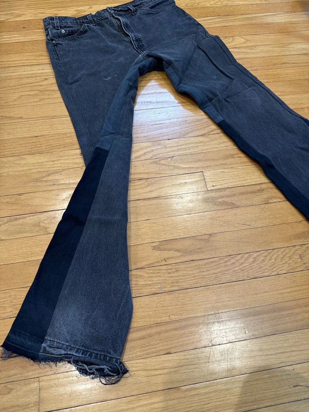 Other Denim Other Custom Orange Tab Levi Gallery Dept Inspired Black