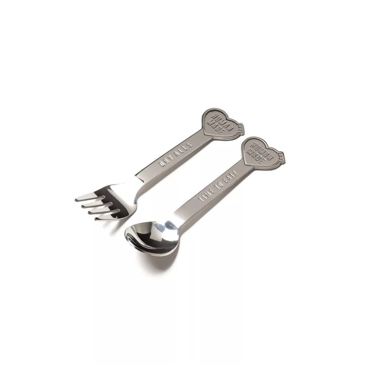 Human Made Miscellaneous Human Made Heart Spoon & Fork Set Multi