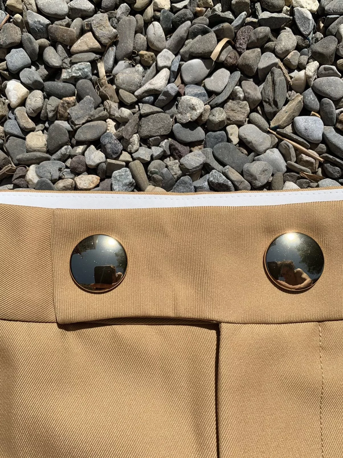 Marni Casual Pants [New] Marni Flared Synch Pants Brown