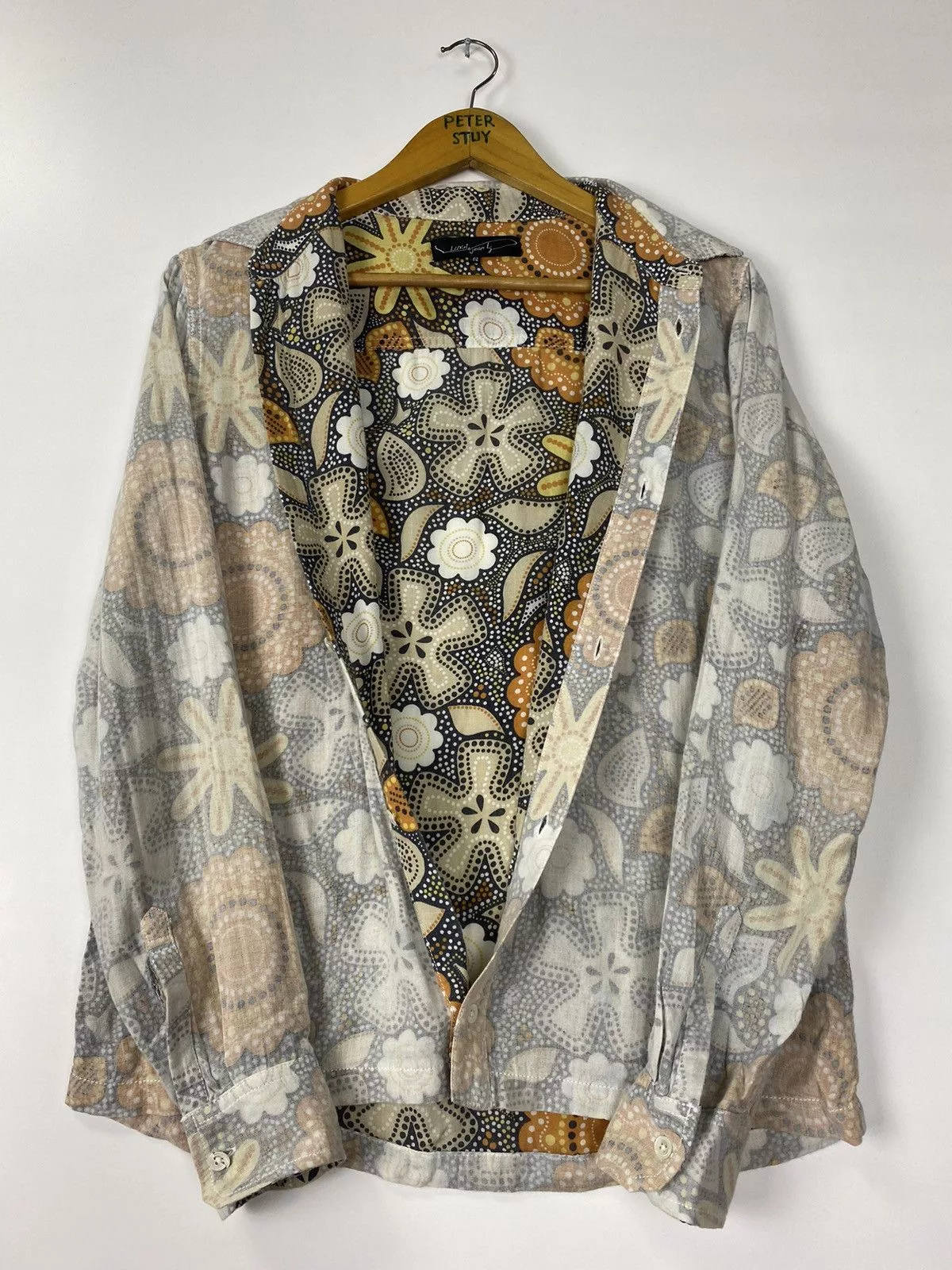Vintage Shirts Button Ups Vintage Lukh & Jean Button up White
