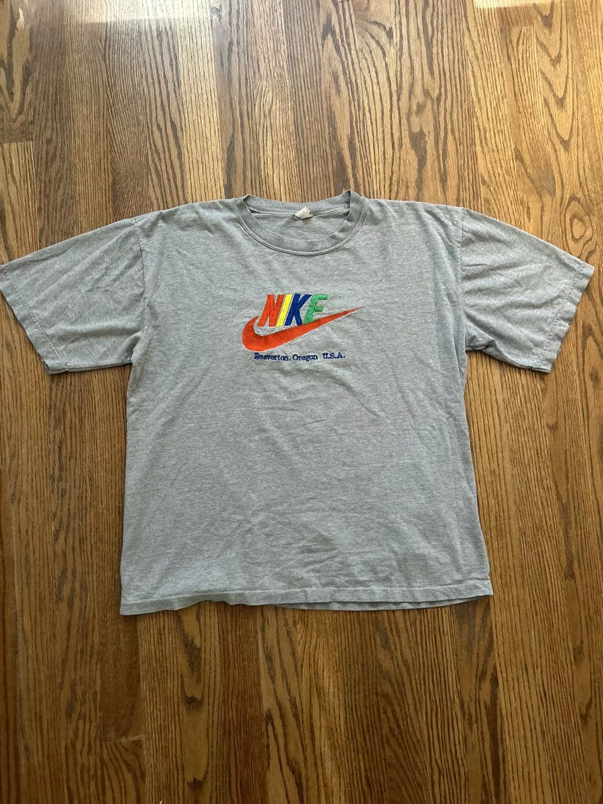 Nike Short Sleeve T Shirts Multicolor Beaverton Oregon Nike tee Gray
