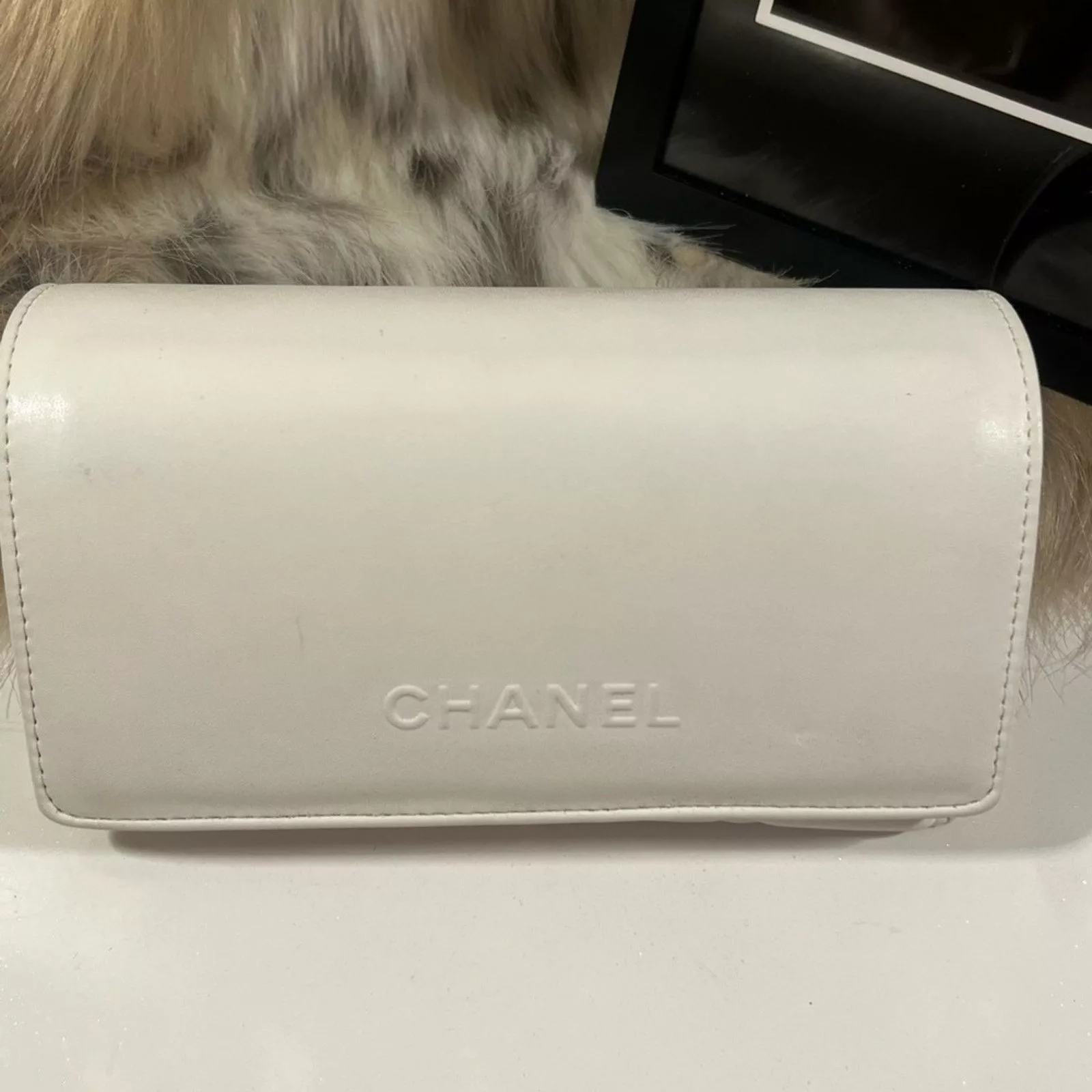 Chanel Sunglasses Chanel Mirror Sunglasses w/ case & cloth - black & silver