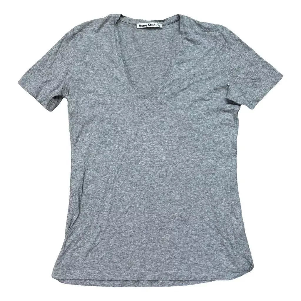 Acne Studios Short Sleeve T Shirts Acne Studios Acne tshirt Size: M Gray