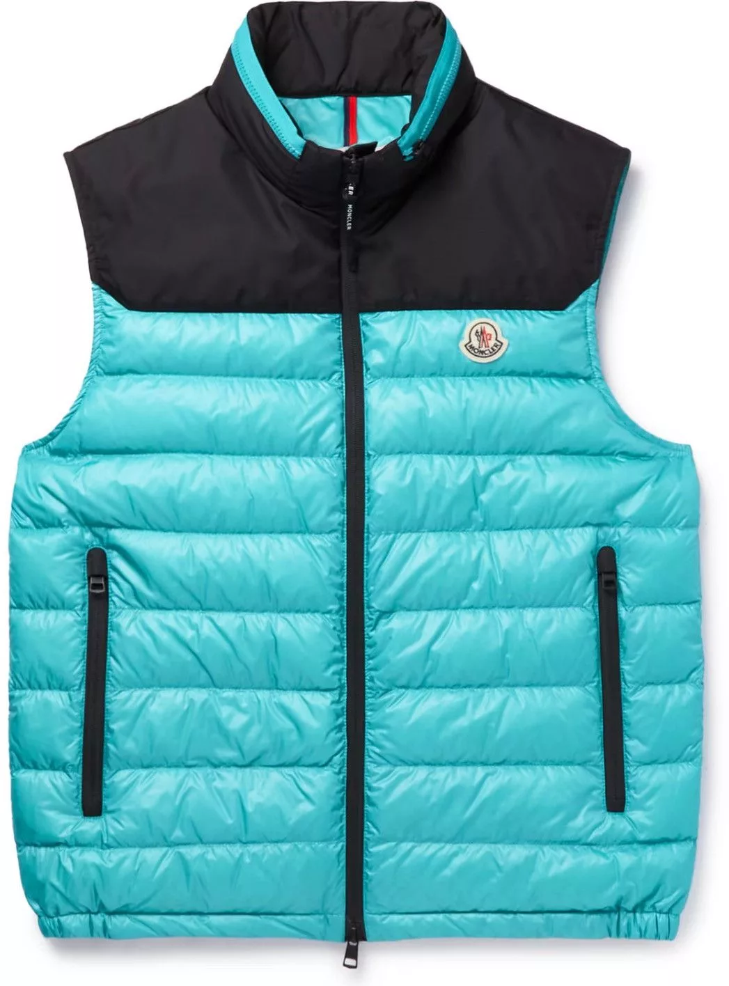 Moncler Vests Moncler vest - Ortag padded gillet Blue