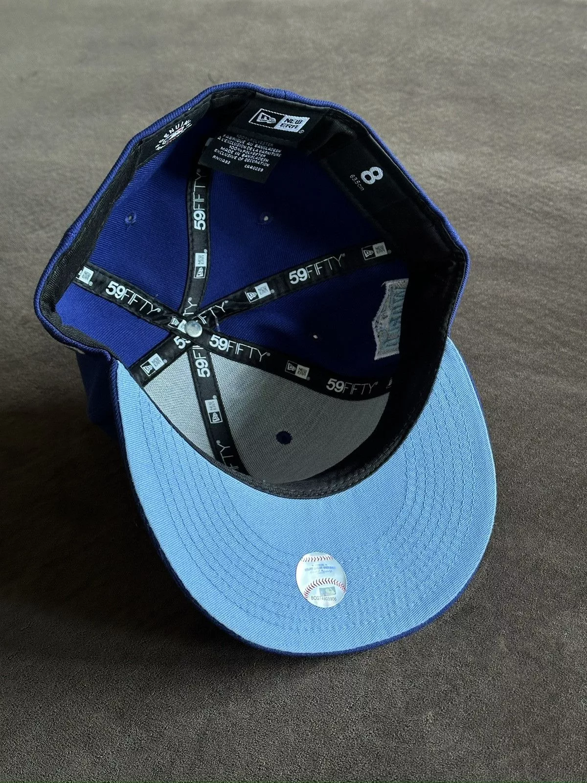 MLB Hats MLB Los Angeles Dodgers Clouds Hat Size 8 Blue
