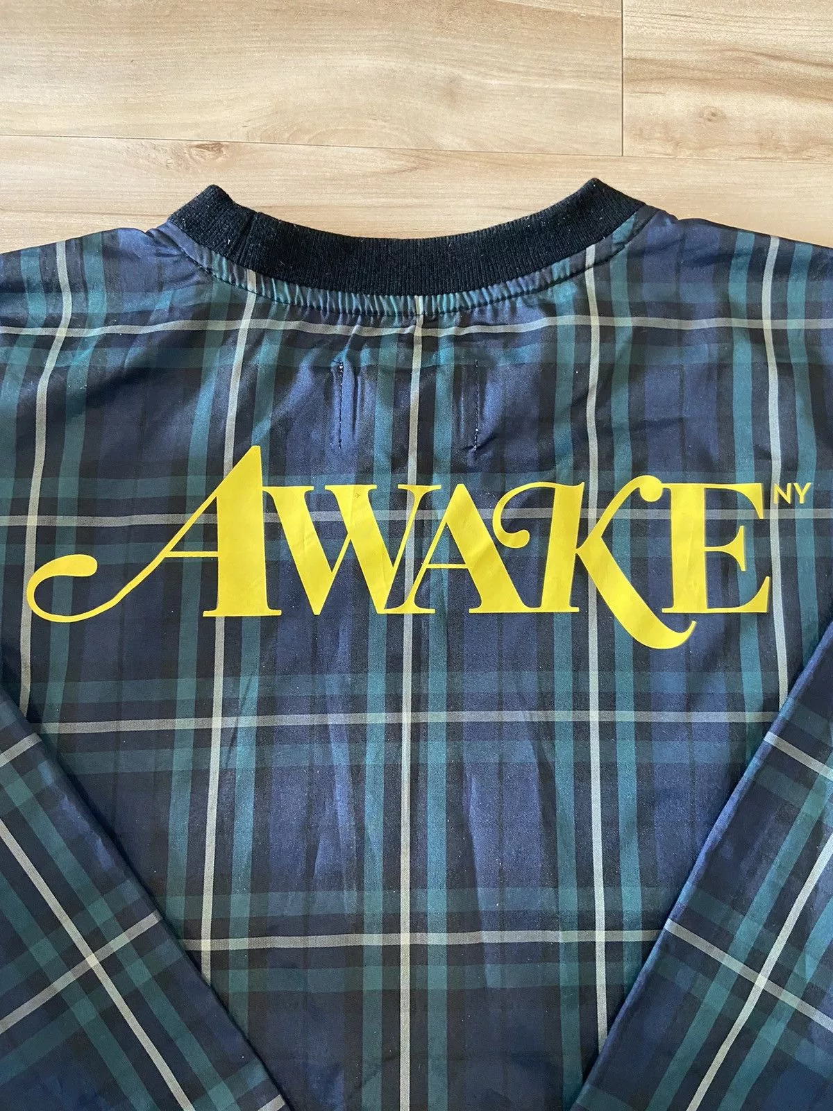 Awake NY Light Jackets Awake NY Plaid Windbreaker Multi
