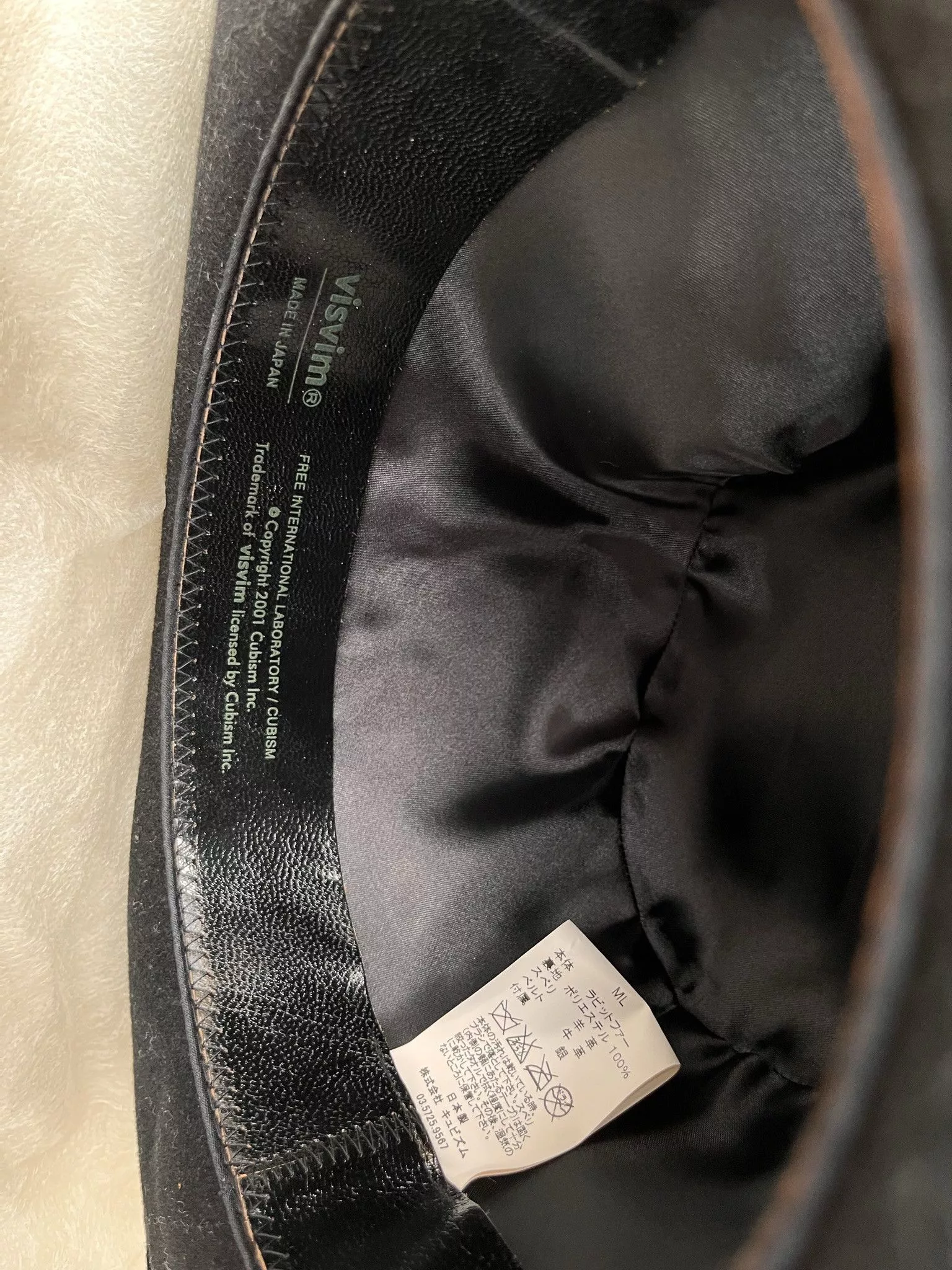 Visvim Hats visvim BANDITO HAT Black