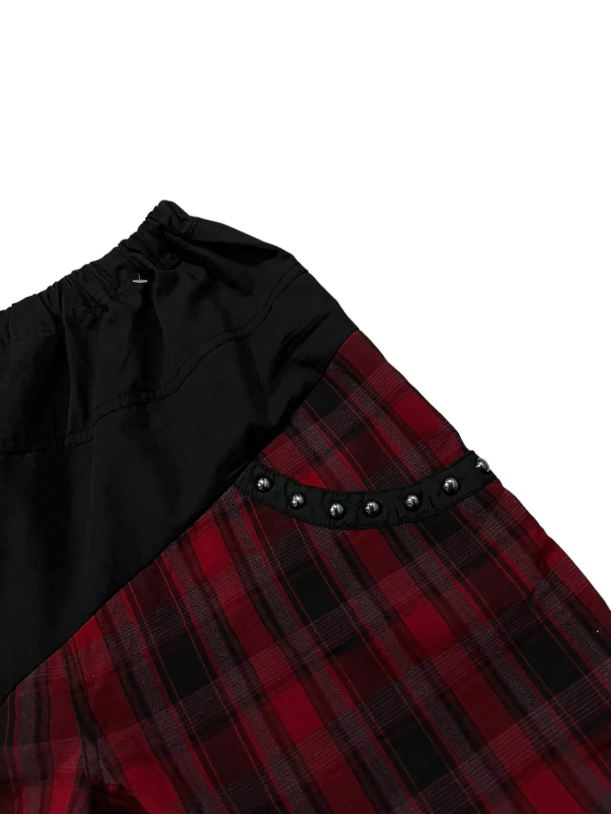 Japanese Brand Shorts Japanese Brand Algonquins Bondage Tartan Short Black
