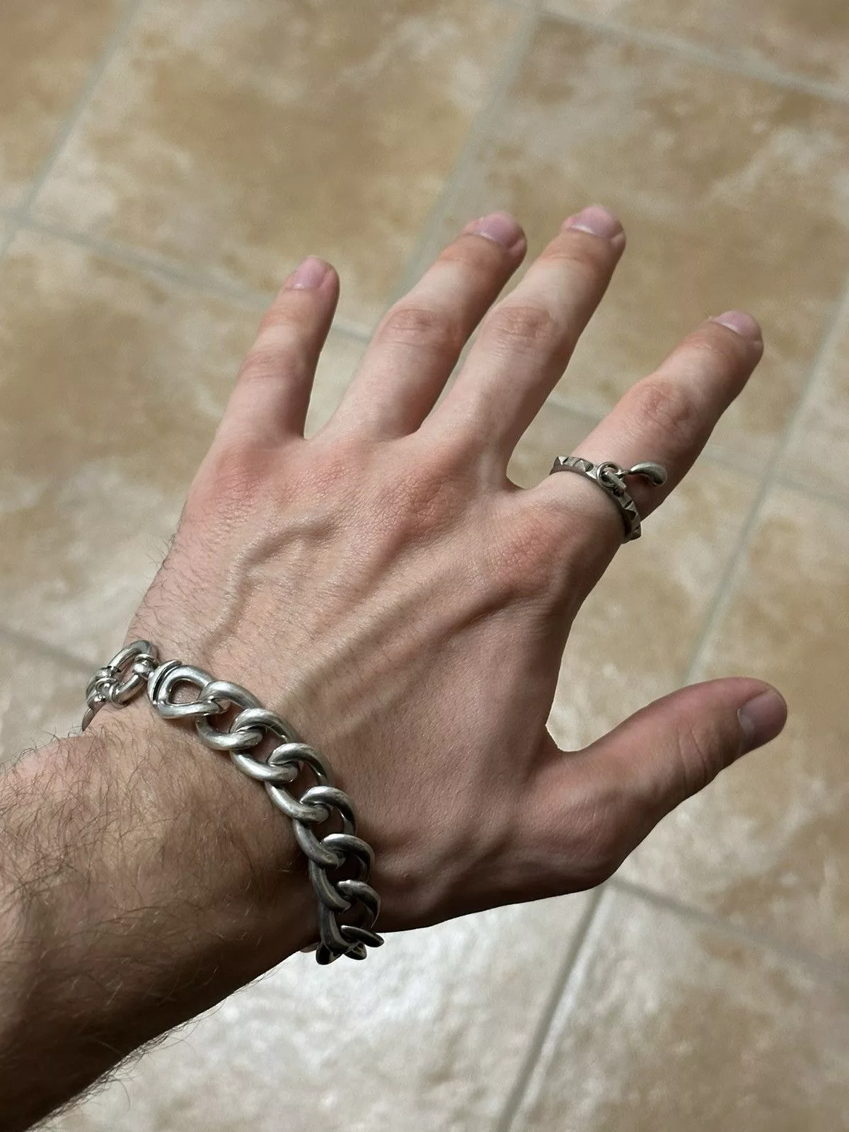 Vintage Jewelry Watches Vintage 925 Italian Silver Bracelet