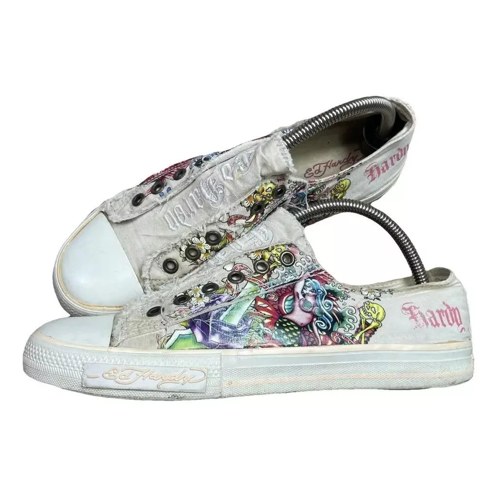 Ed Hardy Boots Ed Hardy Shoes Size: 40 Multi