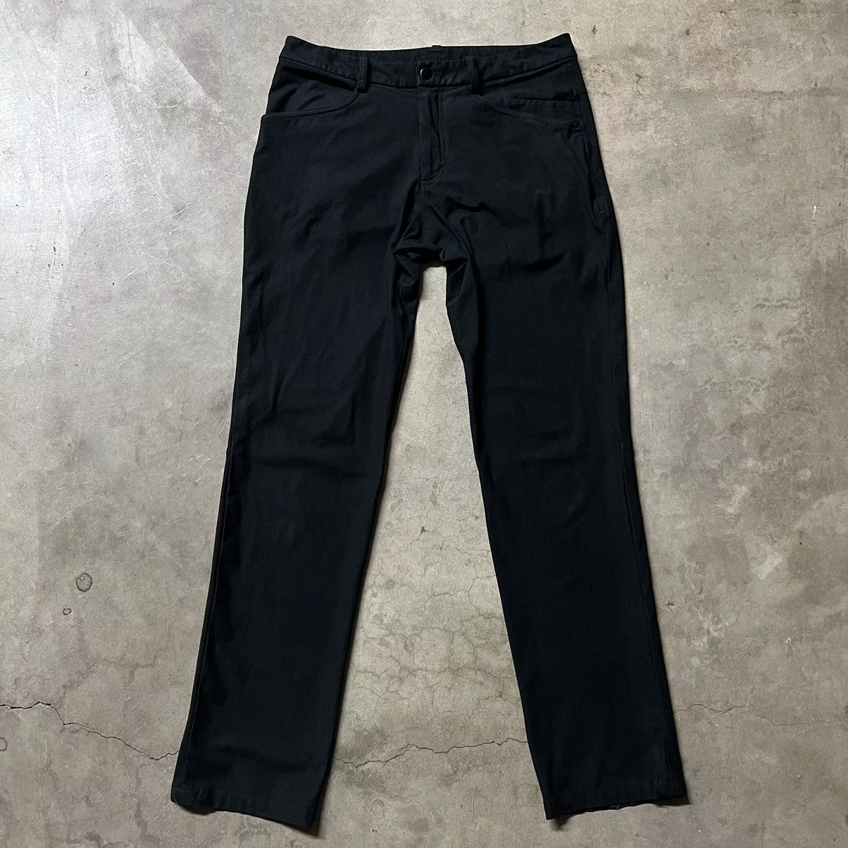 Designer Sweatpants Joggers Designer × Lululemon Lululemon Men’s Athletic Black Trouser Pants Luxury