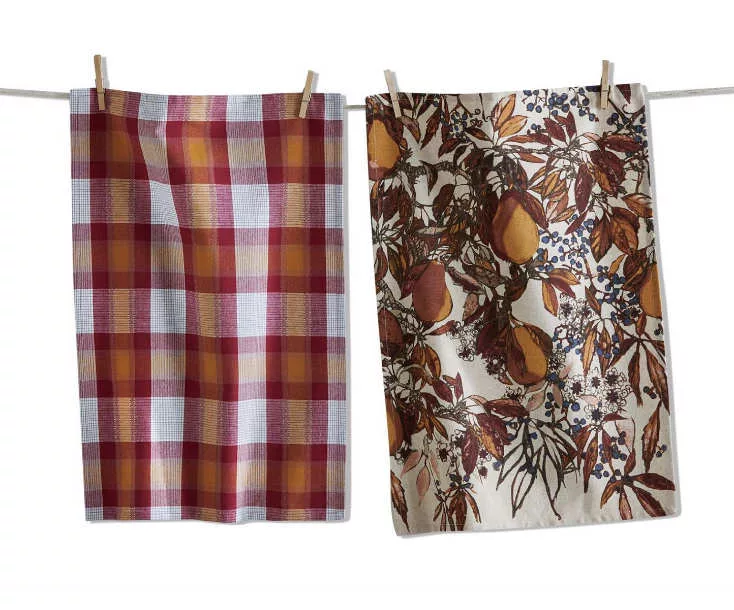 Pear Towel S/2