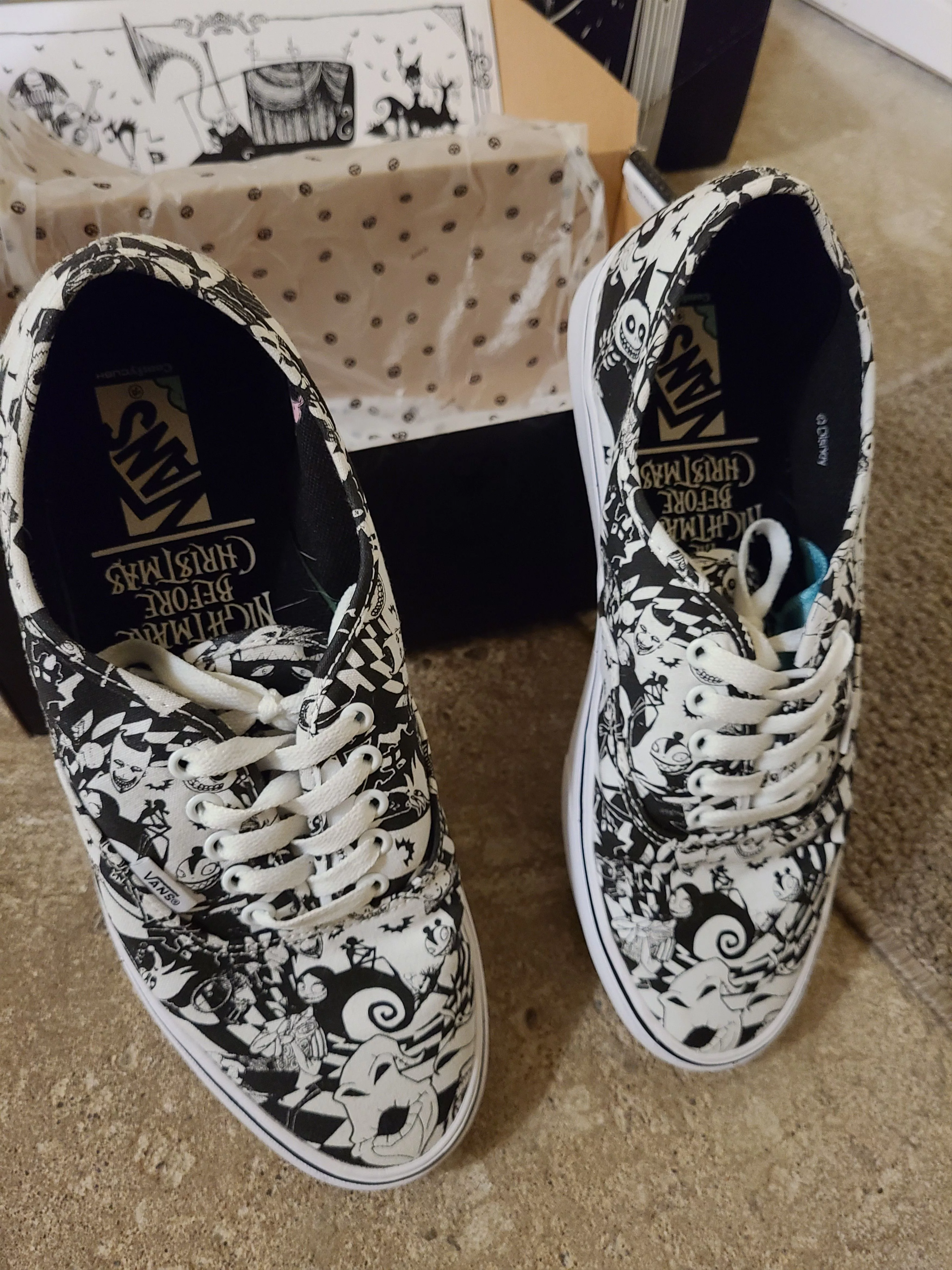 Disney Low Top Sneakers Disney × Vans Nightmare Multi