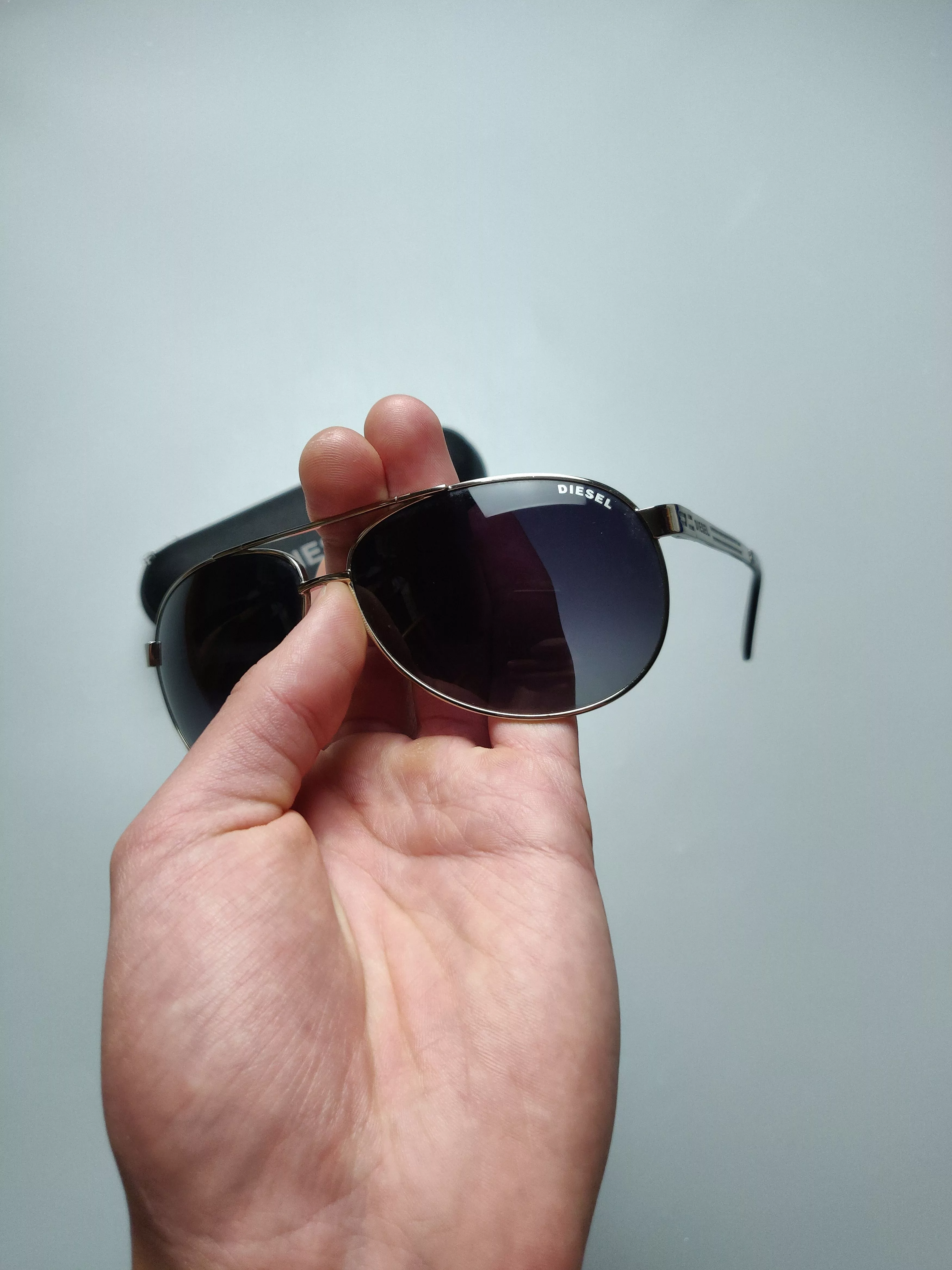 Diesel Glasses Diesel Vintage Sunglasses Black