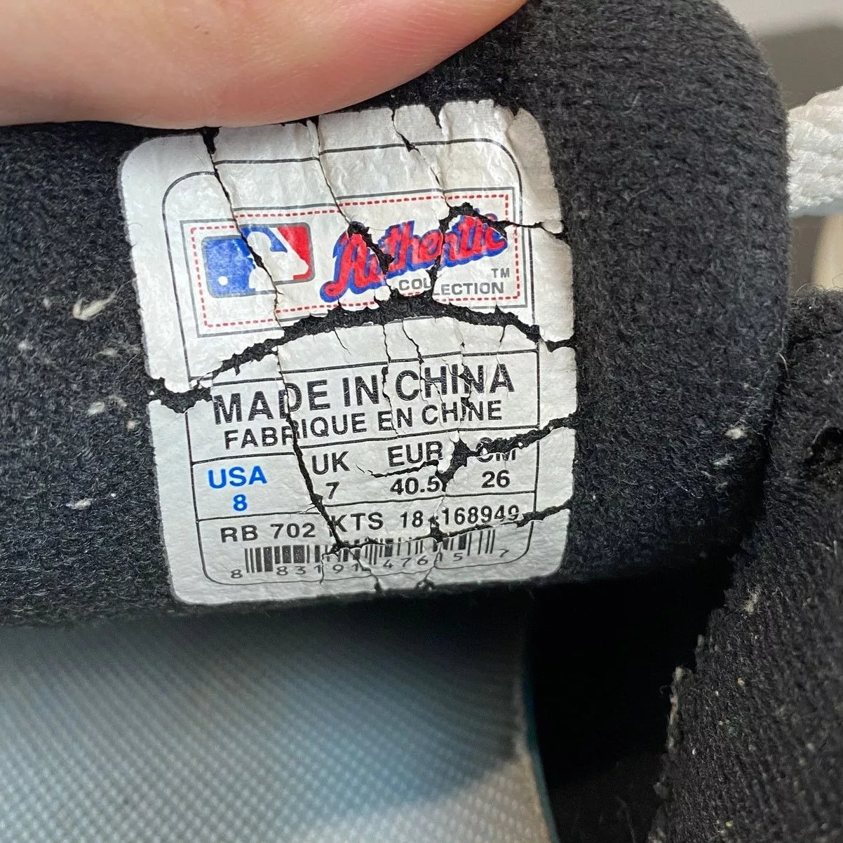 MLB Low Top Sneakers MLB × Reebok Reebok MLB Authentic Collection LA Dodgers Chunky Sneakers 8 Blue