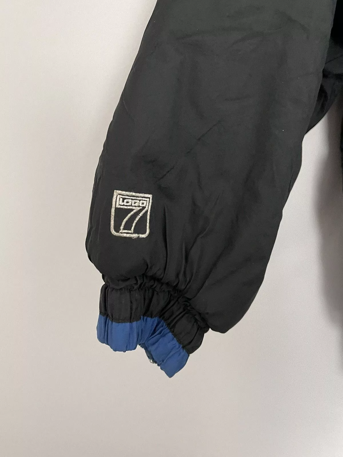 Logo 7 Heavy Coats Logo 7 × NBA × Vintage Orlando Magic Logo 7 Jacket Black
