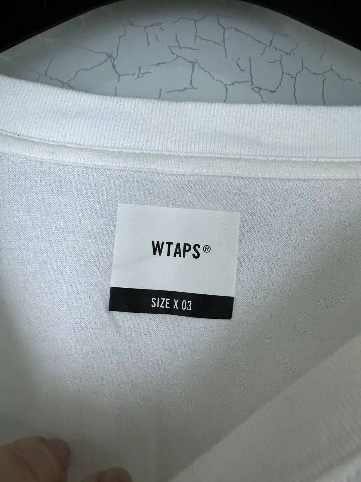 Wtaps Long Sleeve T Shirts Wtaps repeat logo long-sleeve tshirt White