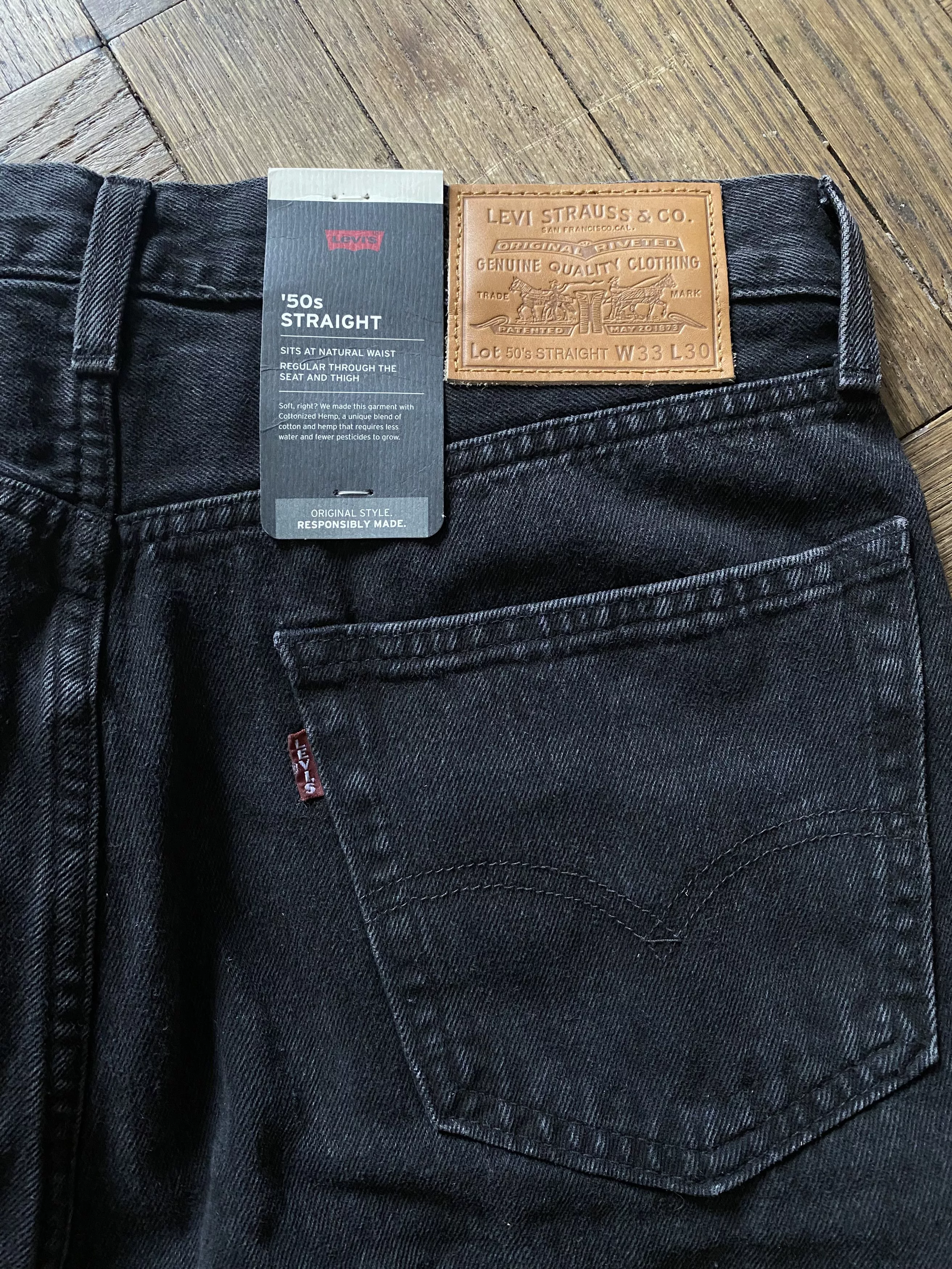 Levi's Denim Levi's LEvis 50's straight Black