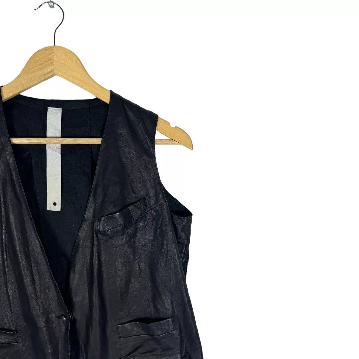 Isaac Sellam Experience Vests 🔥ISAAC SELLAM EXPERIENCE LAMBSKIN BLACK VEST