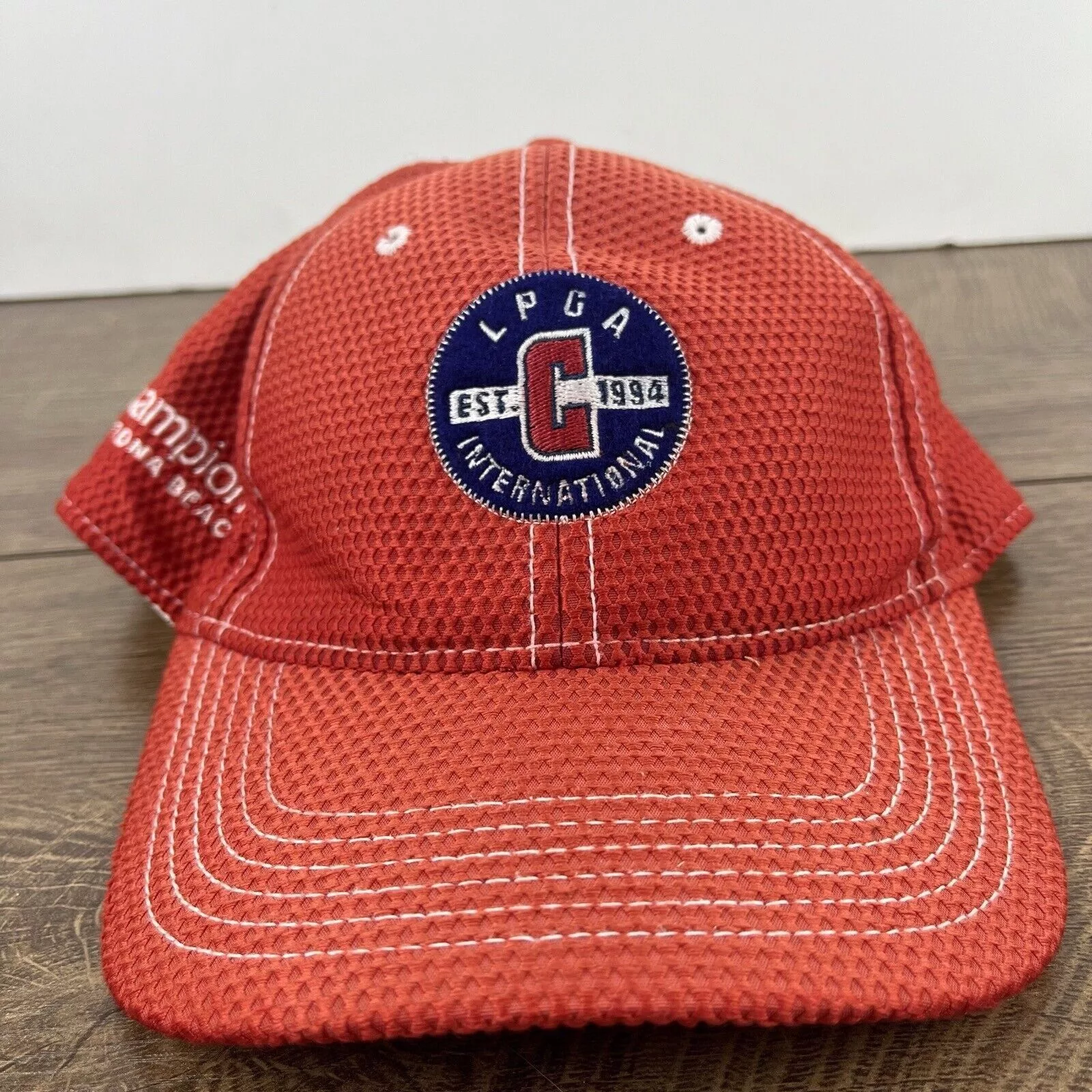 Other Hats Other LPGA International Hat Red Adjustable Hat Red Adult Size Hat