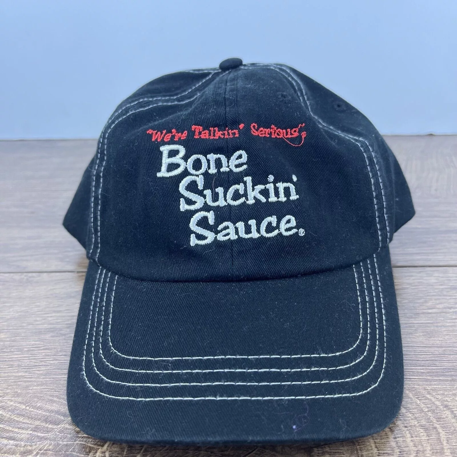 Other Hats Other Bone Suckin' Sauce Hat Adjustable Hat Black Hat Adjustable B
