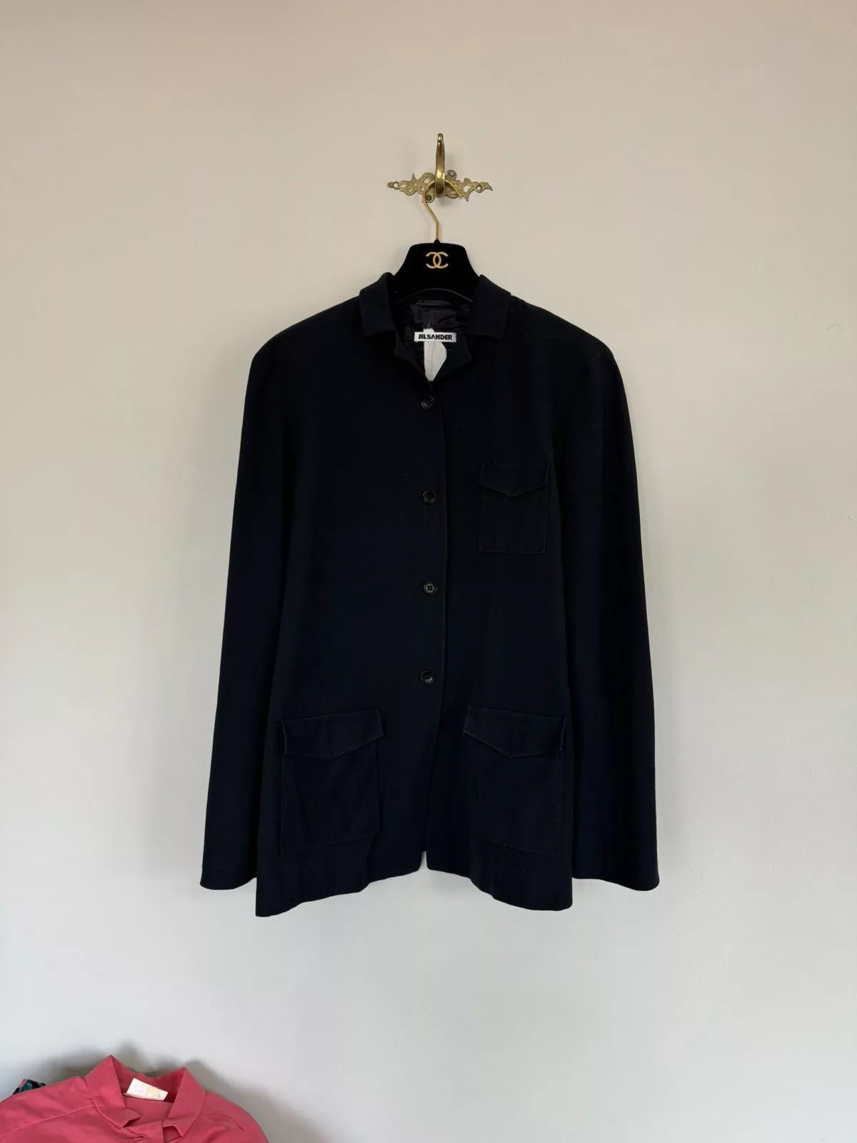 Jil Sander Jackets Vintage Jil sander Chore coat / blazer jacket blue sz 42