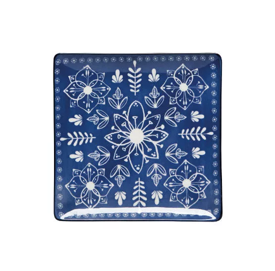 Porto Stamped Plate 8 Inch